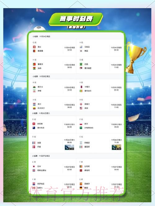 本届世界杯巴西哈兰德比赛时间完整指南 本届世界杯巴西哈兰德比赛时间完整指南